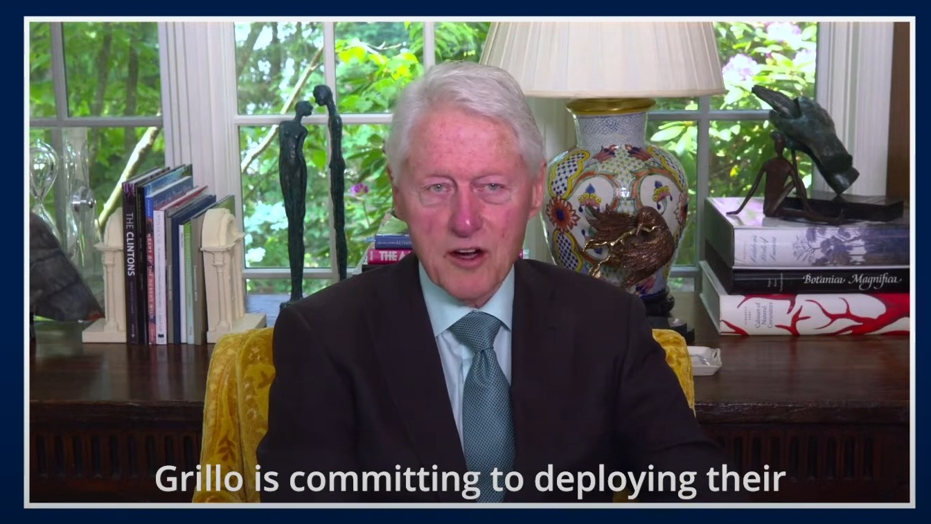 Grillo Announces Caribbean EEW Commitment at Clinton Global Initiative
